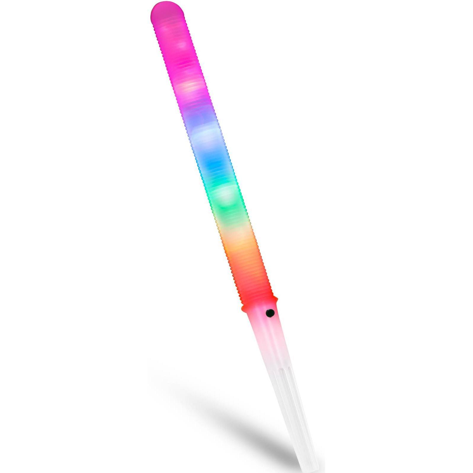 Thumbnail - Royal Catering Zuckerwattestäbchen LED 7 Modi Bpa Freier Kunststoff Inkl. Batterien 50 Stück, Fun Kitchen, Mehrfarbig