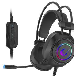 Rampage RM-K19 czarny, Tappetino mouse, Nero