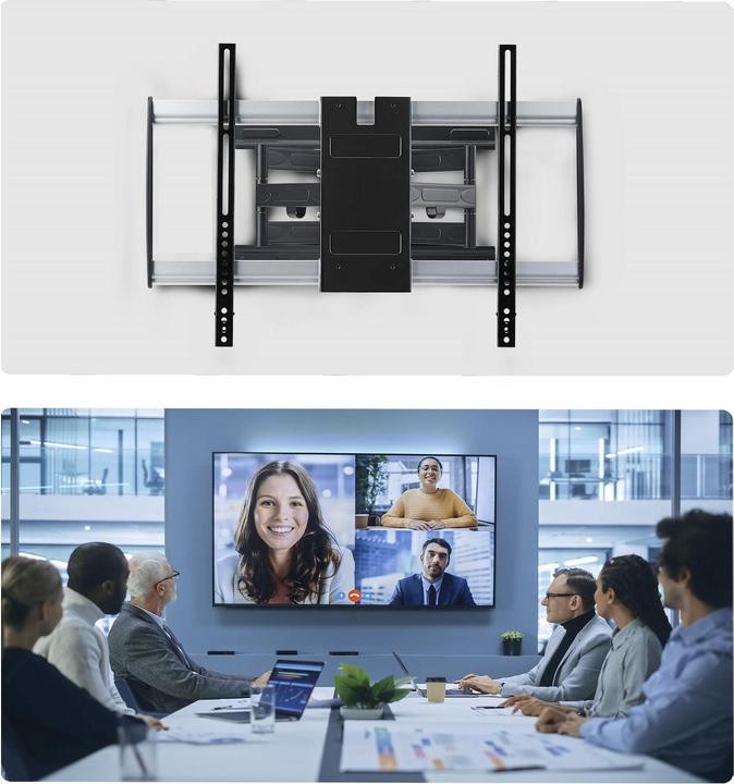 Image du produit StarTech Ultra-Slim TV Wall Mount. Nms Ns Wall (Mur, 45 kg, 32" - 65")