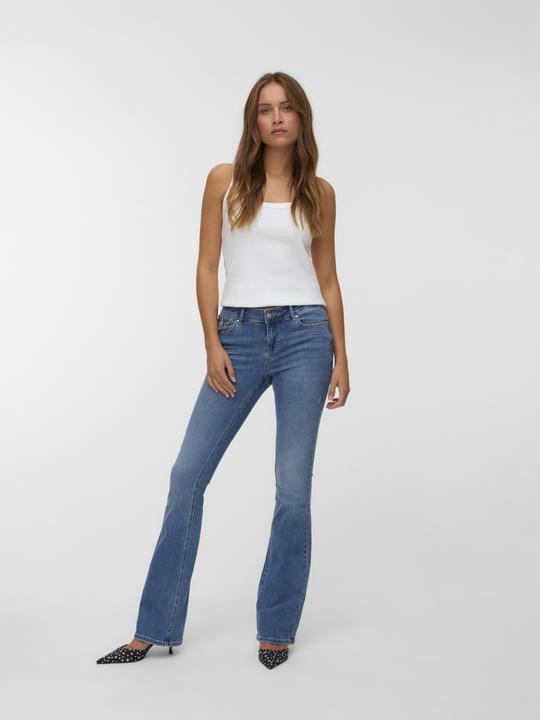 Actual product image Vero Moda VMCAMILLE Niedrige Taille Ausgestellt Jeans Ausgestellt (30)