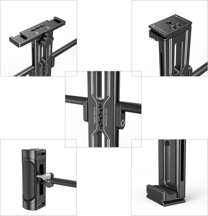 Actual product image SmallRig Tablet Mount with Dual Handgrip for iPad 2929B