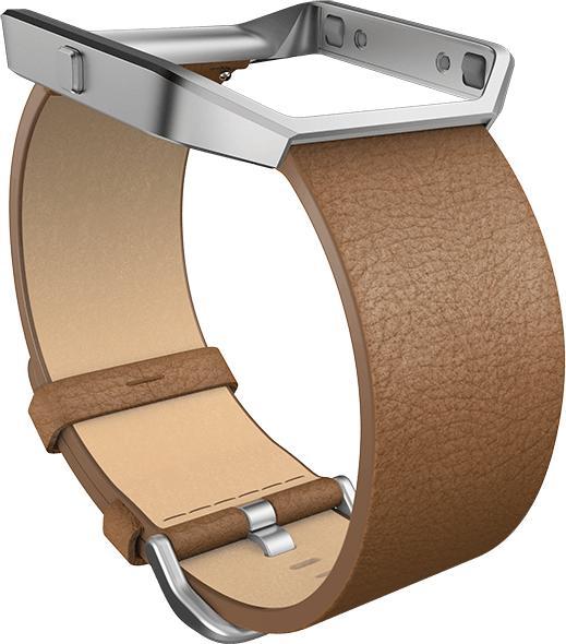 Image du produit Fitbit Blaze Bracelet en cuir Large (40 mm, Cuir véritable)