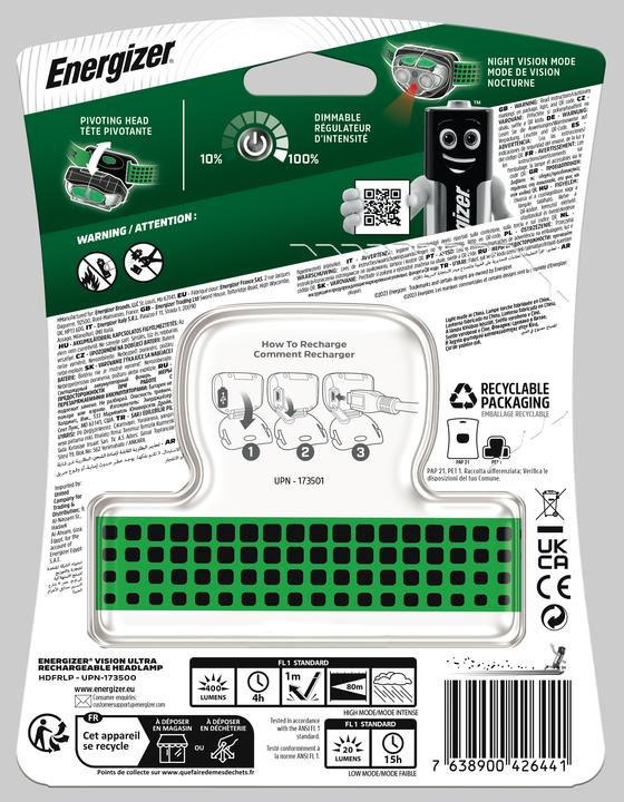 Produktbild Energizer Vision Ultra (400 lm)