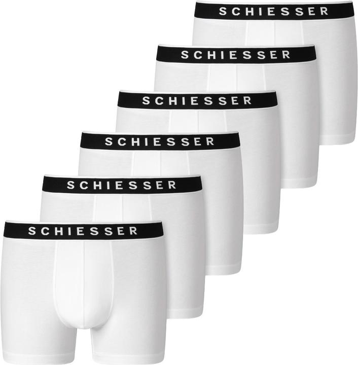 Immagine prodotto Schiesser Confezione da 6 - 95/5 - Pantaloncini / pantaloni in cotone biologico (XXL, confezione da 6)