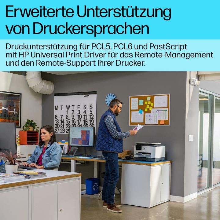 Actual product image HP Officejet Pro 9130B Wireless (Colour)