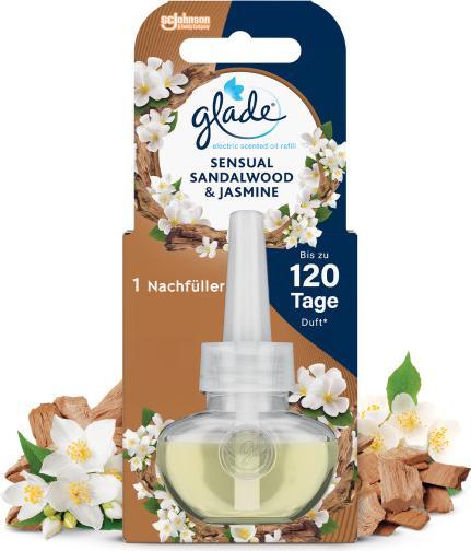 Actual product image Glade Fragrance plug refill Sandalwood and Jasmine