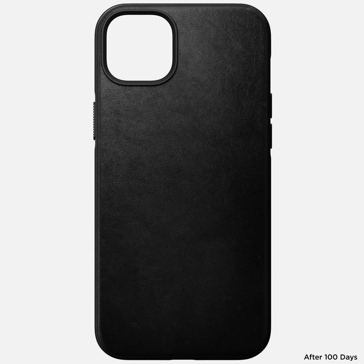 Actual product image Nomad Back Cover Modern Leather iPhone 14 Plus Black (Apple iPhone 14 Plus)