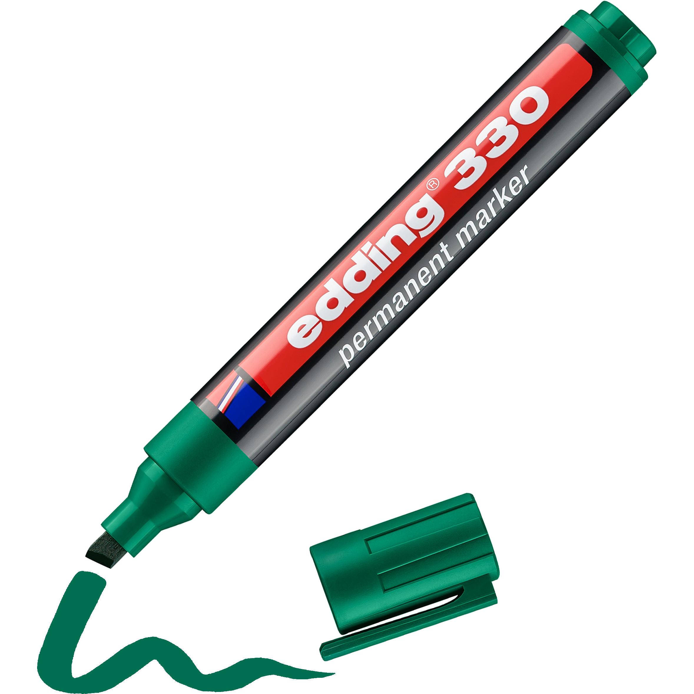Thumbnail - Edding, Marker, Permanent Marker 330 (Grün, 1 mm, 1 x)