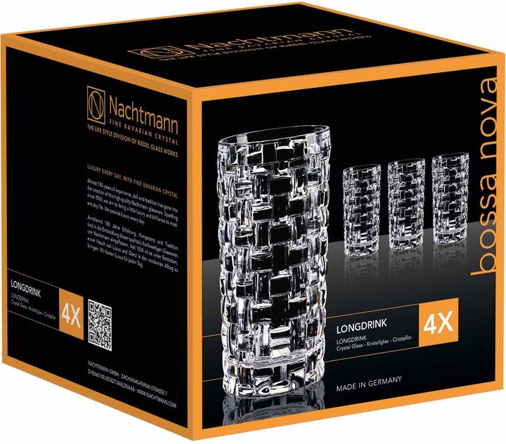 Produktbild Nachtmann Bossa Nova (3.95 dl, 4x, Longdrinkgläser)