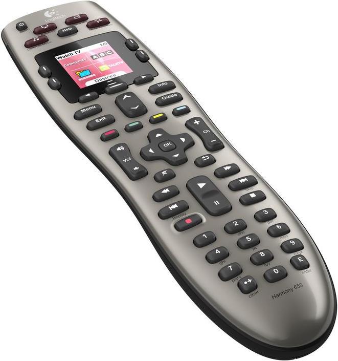 Produktbild Logitech Harmony 650 Universalfernbedienung (Universal Fernbedienung, Infrarot)