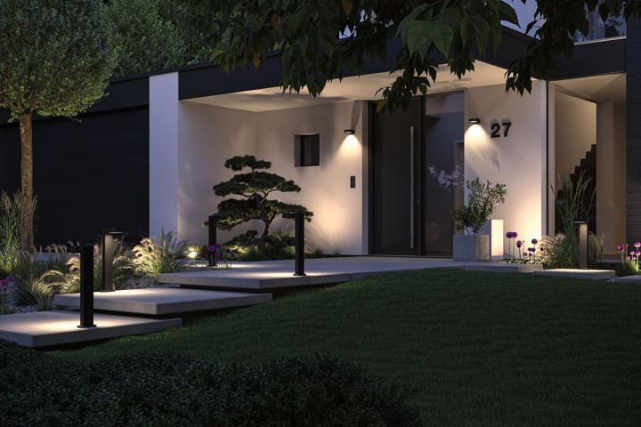 Image du produit Paulmann Borne d'éclairage Capea Grand (1200 lm, IP44)