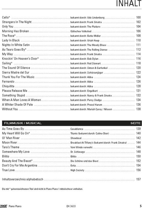 Produktbild Piano Piano. Notenbuch (Deutsch, Gerhard Kölbl, 2003)
