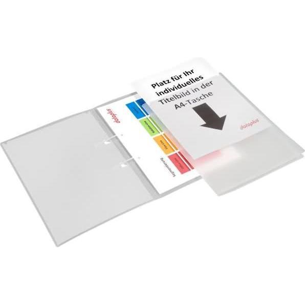 Dataplus, Mappe, Schnellhefter-Mappe A4 natur-transparent (A4, 1 x)