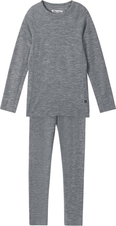 Actual product image Reima Wool Kids Underwear Set Kinsei Melange (80)