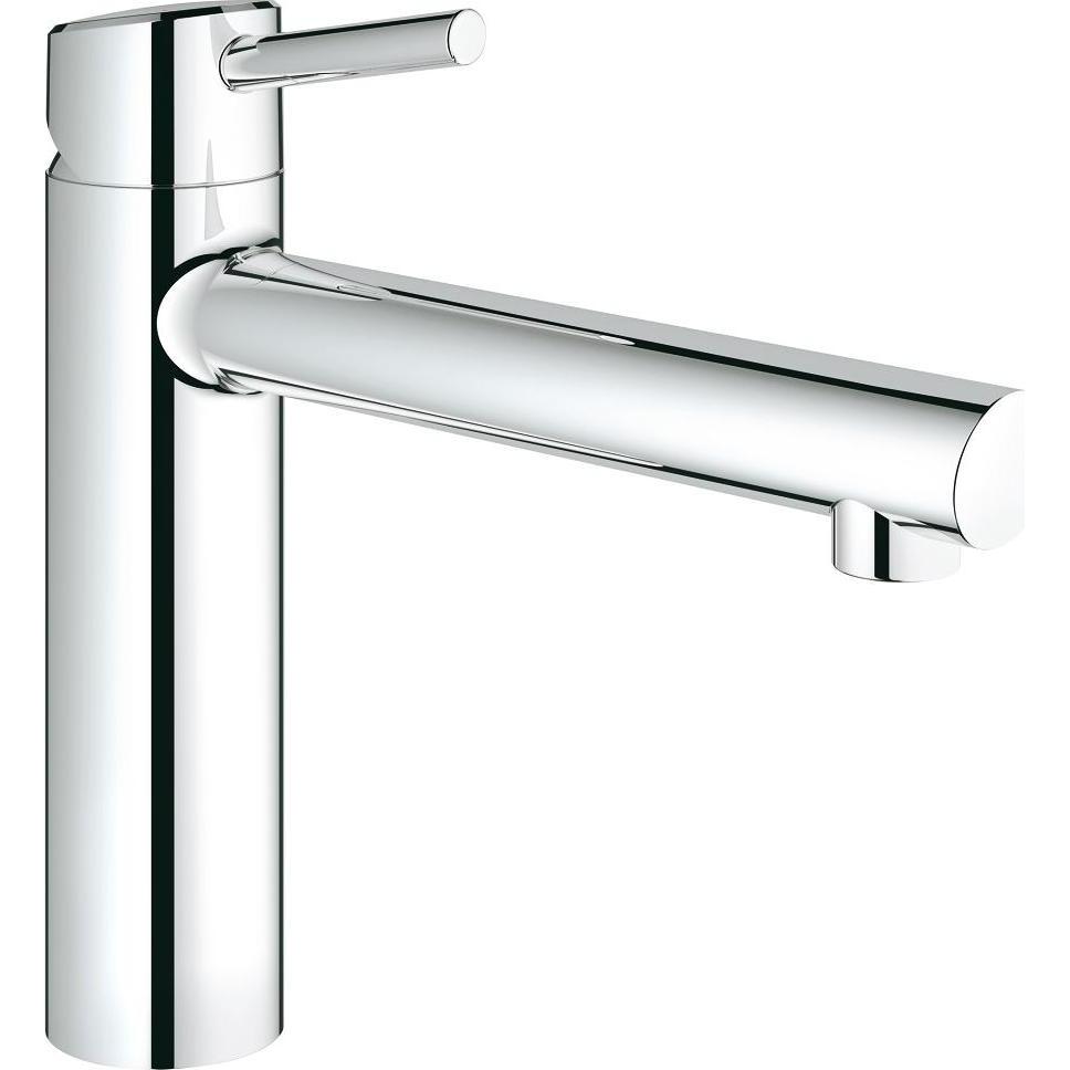 Grohe, Rubinetteria Da Cucina, Rubinetto Da Cucina Con Miscelatore Monocomando Concetto Cromo Lucido 31210001