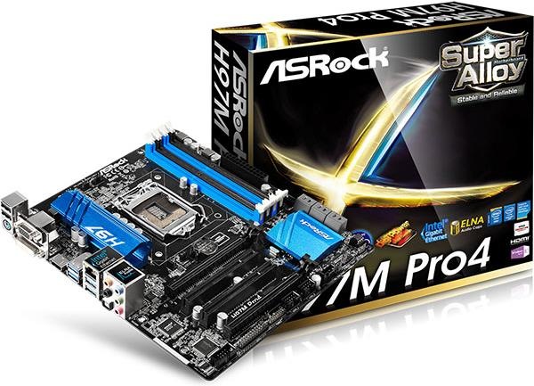Produktbild AsRock H97M Pro4 (LGA 1150, mATX)