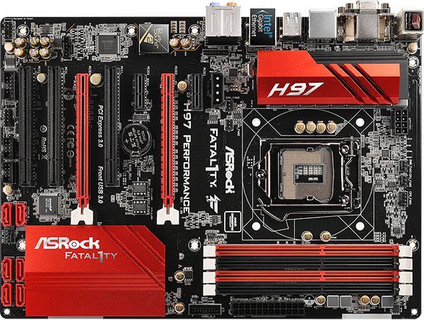 Produktbild AsRock Fatal1ty H97 Performance (LGA 1150, Intel H97, ATX)
