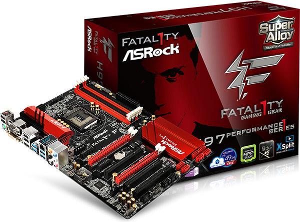 Produktbild AsRock Fatal1ty H97 Performance (LGA 1150, Intel H97, ATX)