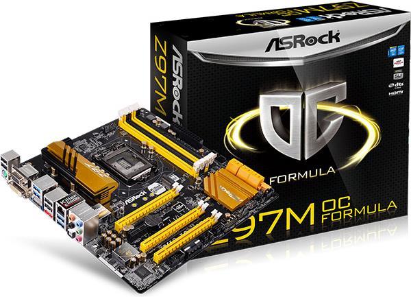 Produktbild AsRock Z97M OC Formula (LGA 1150, Intel Z97, mATX)
