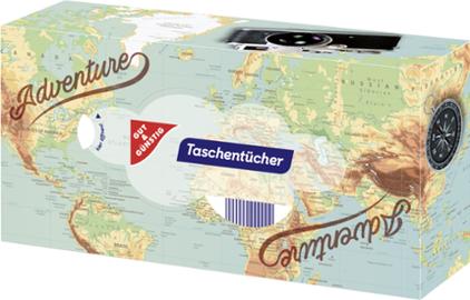 Actual product image Gut & Günstig GUT&GÜNSTIG cosmetic tissue box, 100 tissues