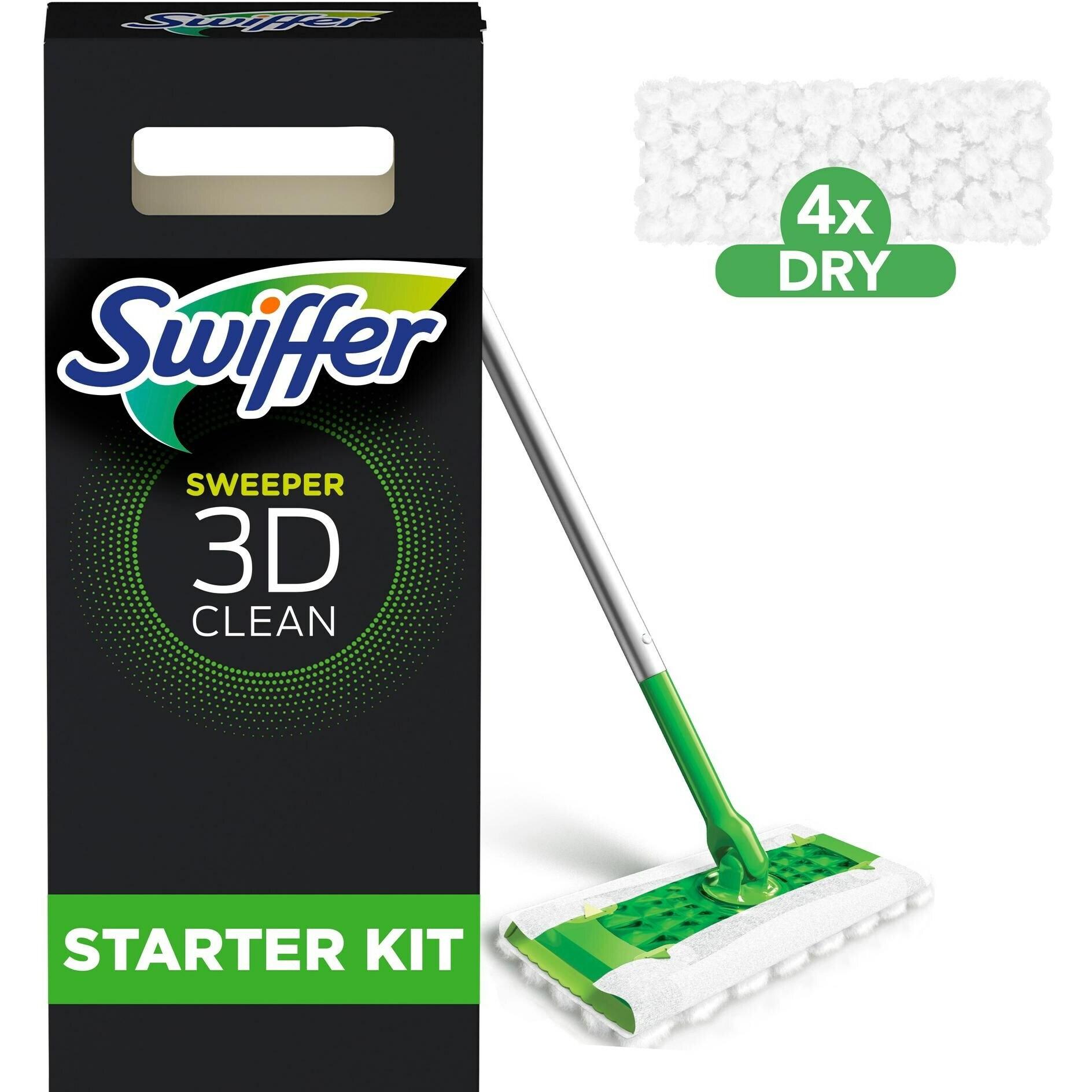 Swiffer 3D Clean, Utensili pulizia, Verde