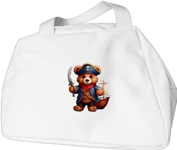 Produktbild Bügelbilder Schulrucksack-Set Comic Teddy Bear Pirat