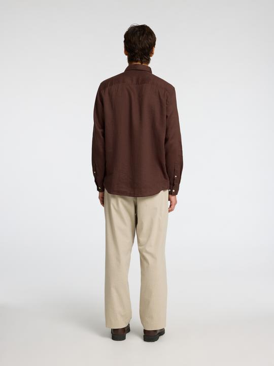 Actual product image Selected Langarm Leinenbluse (XXL)