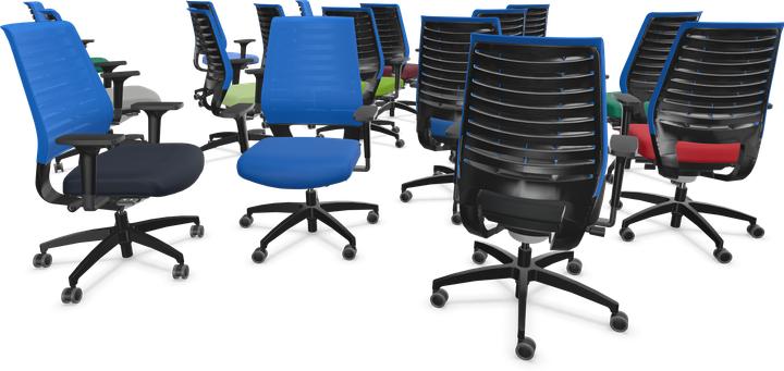 Produktbild Dauphin X-Code Bürodrehstuhl (40 - 52 cm)