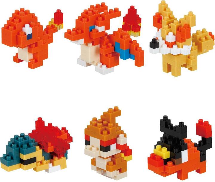 Actual product image Pokémon Mininano Fire Nanolock