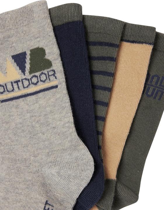 Actual product image Vertbaudet 5er-Pack Jungen Socken OUTDOOR (5-pack, 35, 38)