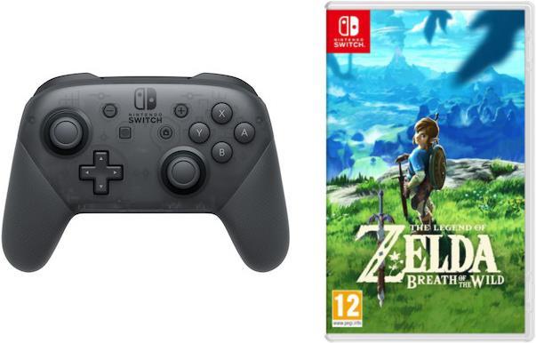 Image du produit Nintendo Manette Switch Pro + Zelda