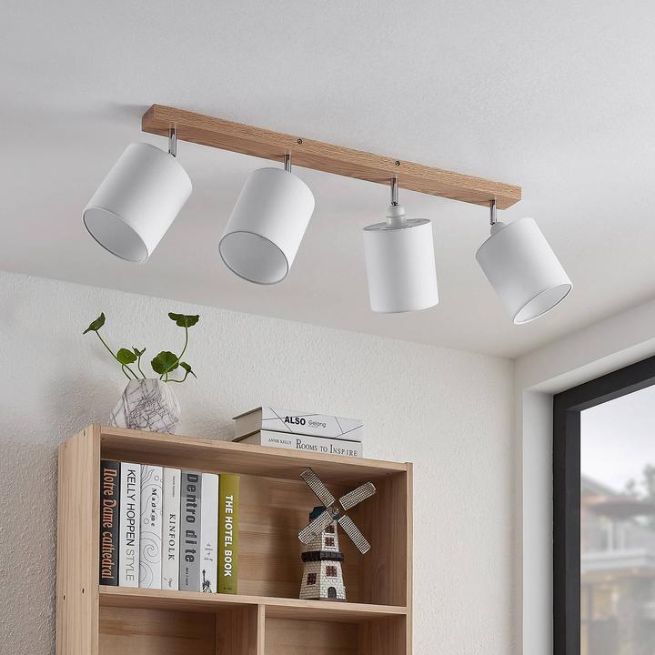 Actual product image Lindby Imarin ceiling spotlight, 4-light, white (E27)