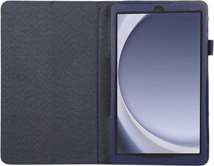 Cover-Discount Galaxy Tab A9 - Bi-fold Stand Etui dunkelblau (Galaxy Tab A9)