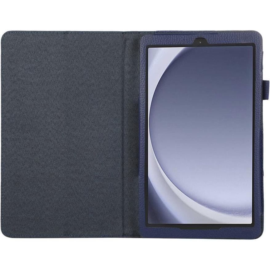 Cover-Discount Galaxy Tab A9 - Bi-fold Stand Etui dunkelblau (Galaxy Tab A9), Tablet Hülle, Blau