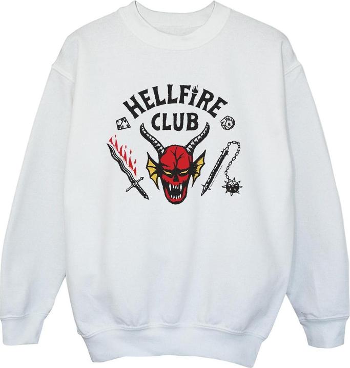 Produktbild Netflix Stranger Things Hellfire Club Sweatshirt Jungen (128)