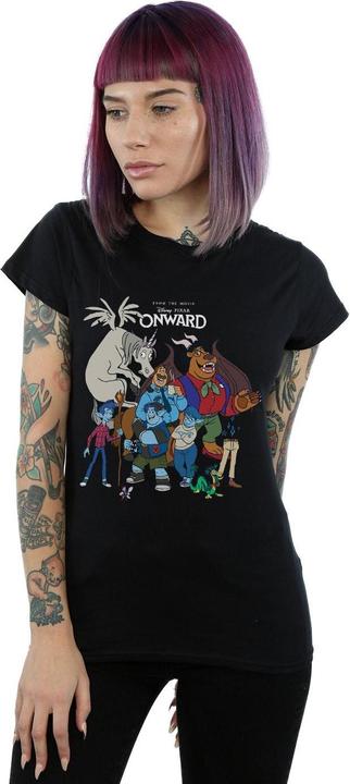 Immagine prodotto Disney Onward Character Collage Maglietta Donna (L)