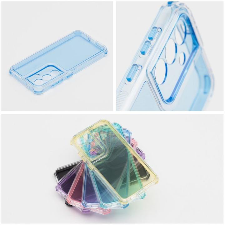 Actual product image OEM Back panel cover MATRIX CLEAR Case for XIAOMI Redmi Note 14 PRO 5G / 14 PRO PLUS 5G blue (Xiaomi Redmi Note 14 Pro 5G)