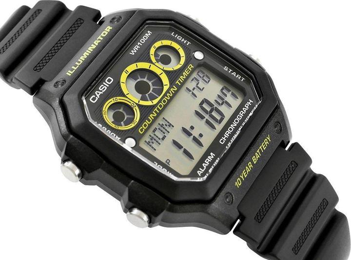 Actual product image Casio Ae-1300wh-1avef (Digital watch, 42.10 mm)