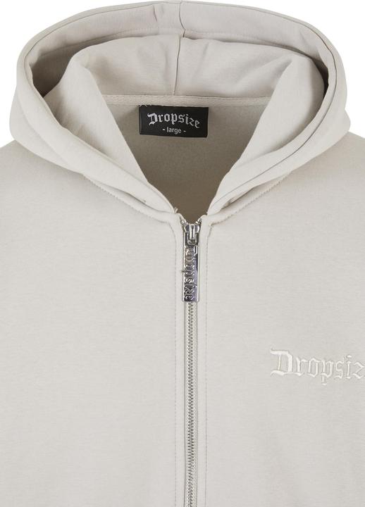 Produktbild Dropsize Super Heavy Oversize Blank Zip Hoodie - 124677 (M)