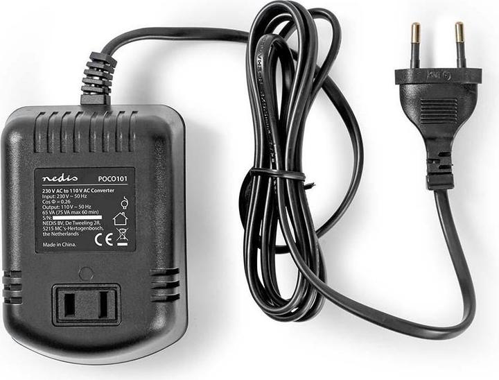 Image du produit Nedis Stromwandler - Netzstromversorgung - Europäisch-Amerikanisch - 230 VAC Umrichter - 75 W - 11