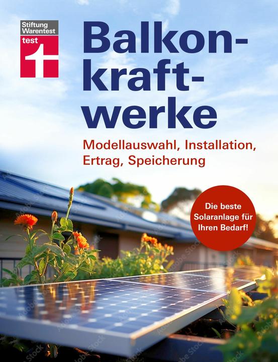 Produktbild Balkonkraftwerke (Deutsch, Stiftung Warentest, 2024)