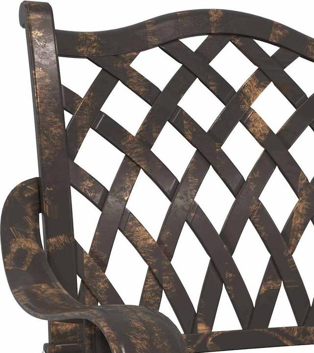 Immagine prodotto VidaXL Sedia da giardino in bronzo
