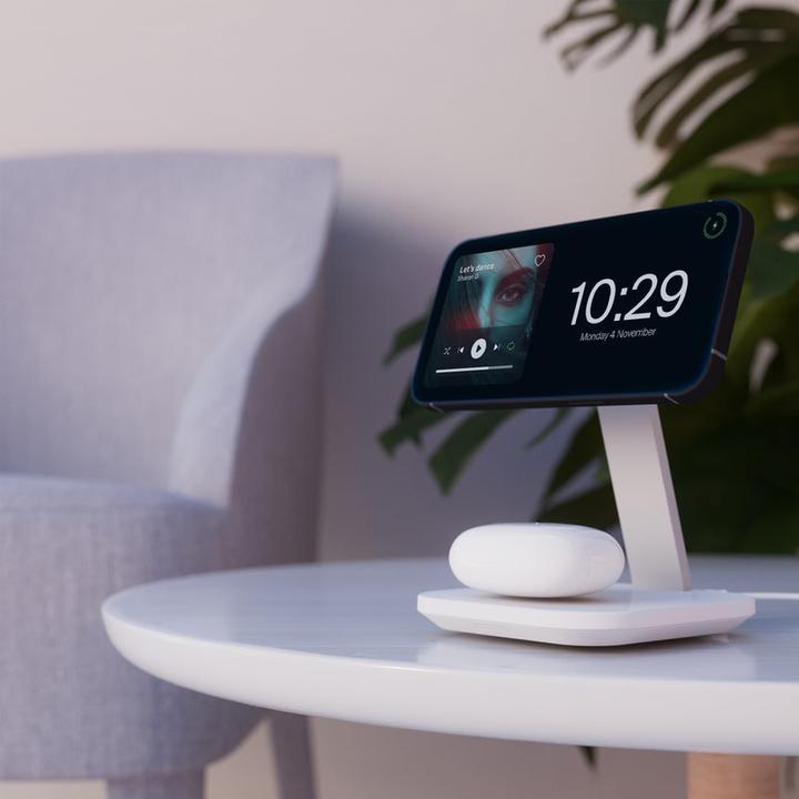 Actual product image SBS Puro Magnetic Wireless Induction Charging Station 2in1 Wireless Charging + A (30 W)