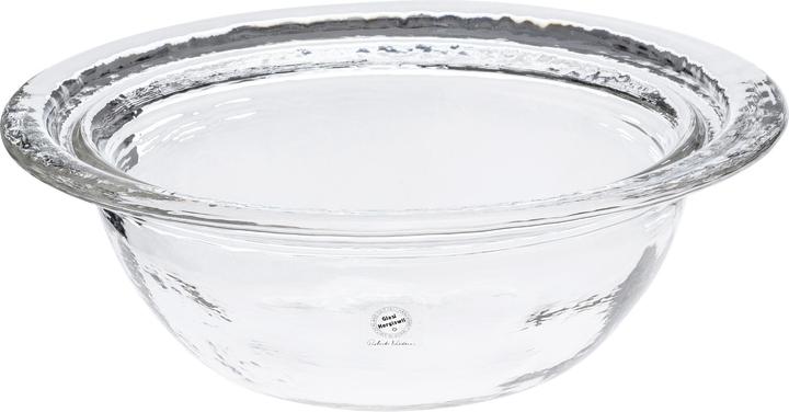Glasi Hergiswil Schale Anelli Ø 22.5 cm 1 Stück, Transparent (22.50 cm, 1 x)
