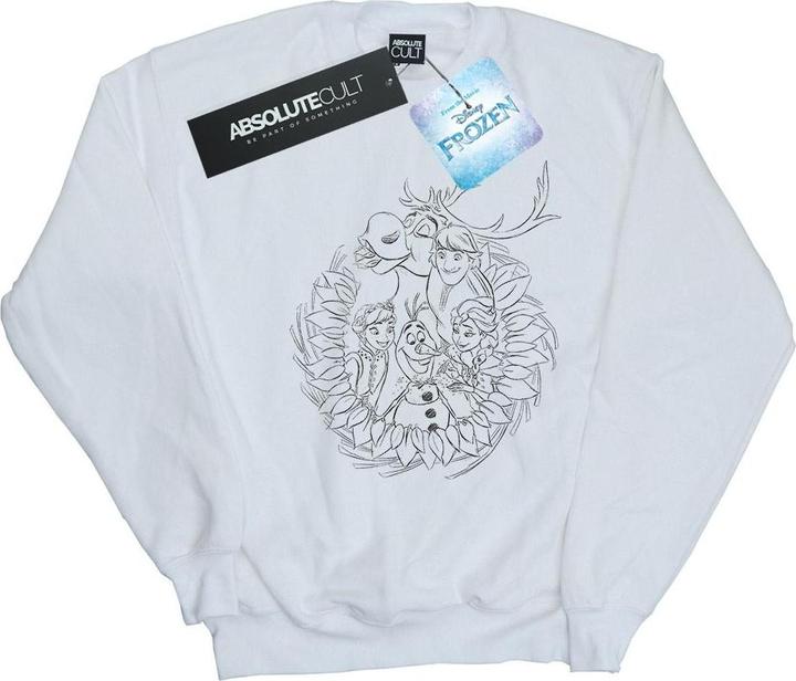 Produktbild Disney Frozen Friends Wreath Sweatshirt Mädchen (140, 146)
