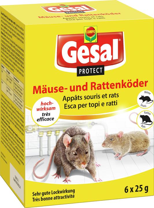 Actual product image Gesal PROTECT Mäuse- und Rattenköder