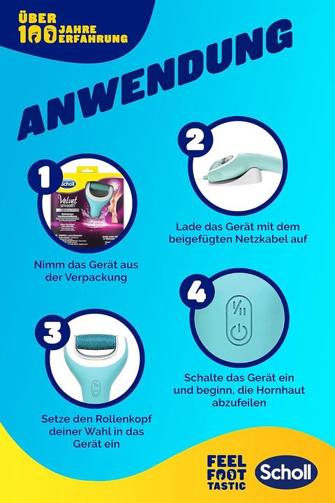Produktbild Scholl Velvet Smooth Pro - elektrischer Hornhautentferner