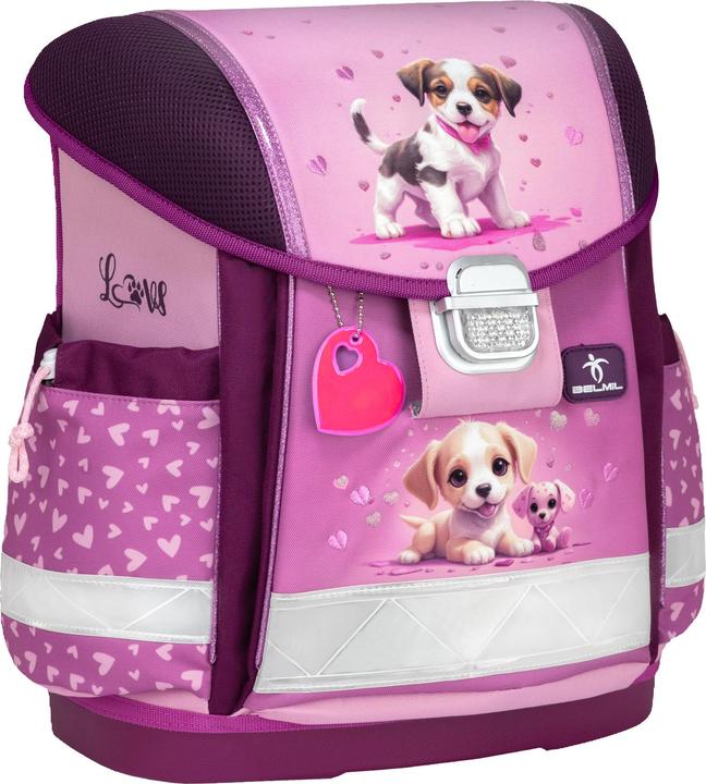 Image du produit Belmil CLASSY Schulrucksack-Set Little Puppies (19 l)