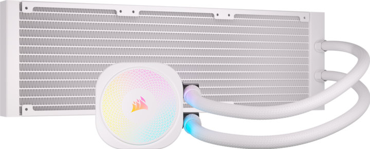 Image du produit Corsair iCUE LINK TITAN 360 RX RGB White AIO, 360mm Radiator, Liquid CPU Cooler