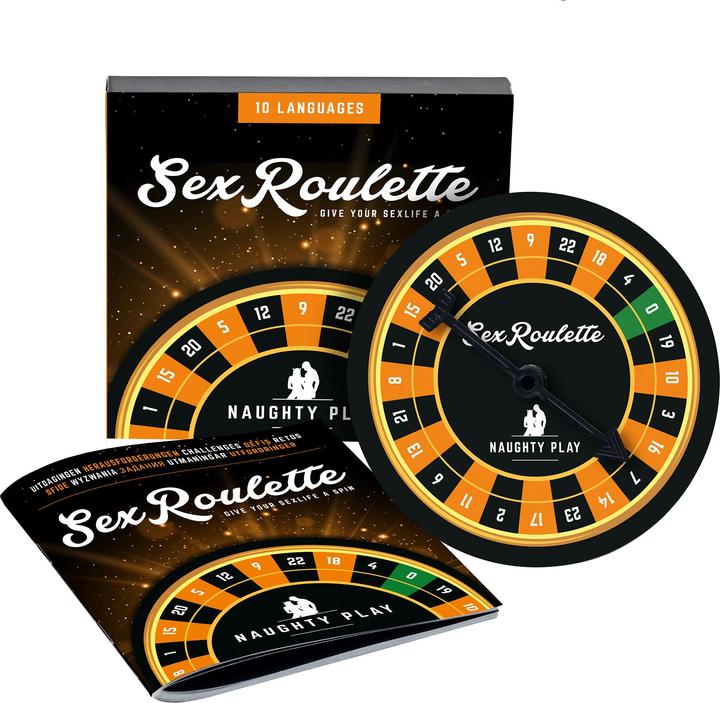 Immagine prodotto tease & please Sex Roulette Naughty Play (Altra, Polacco, Russo, Italiano, Inglese, Spagnolo, Olandese, Svedese, Norvegese, Tedesco, Francese)